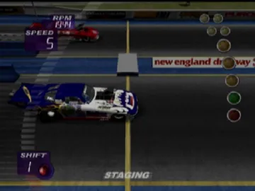 IHRA Professional Drag Racing 2005 screen shot game playing